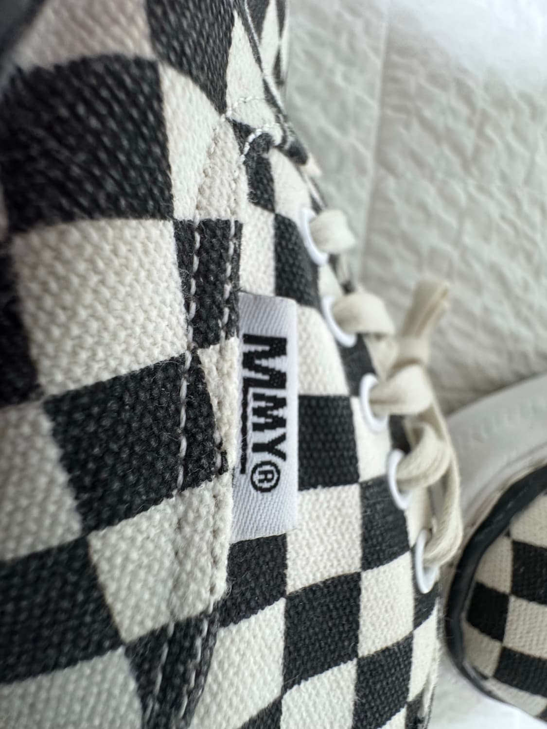 미하라야스히로 베이커 체커보드 41사이즈 팝니다. 상품이미지8