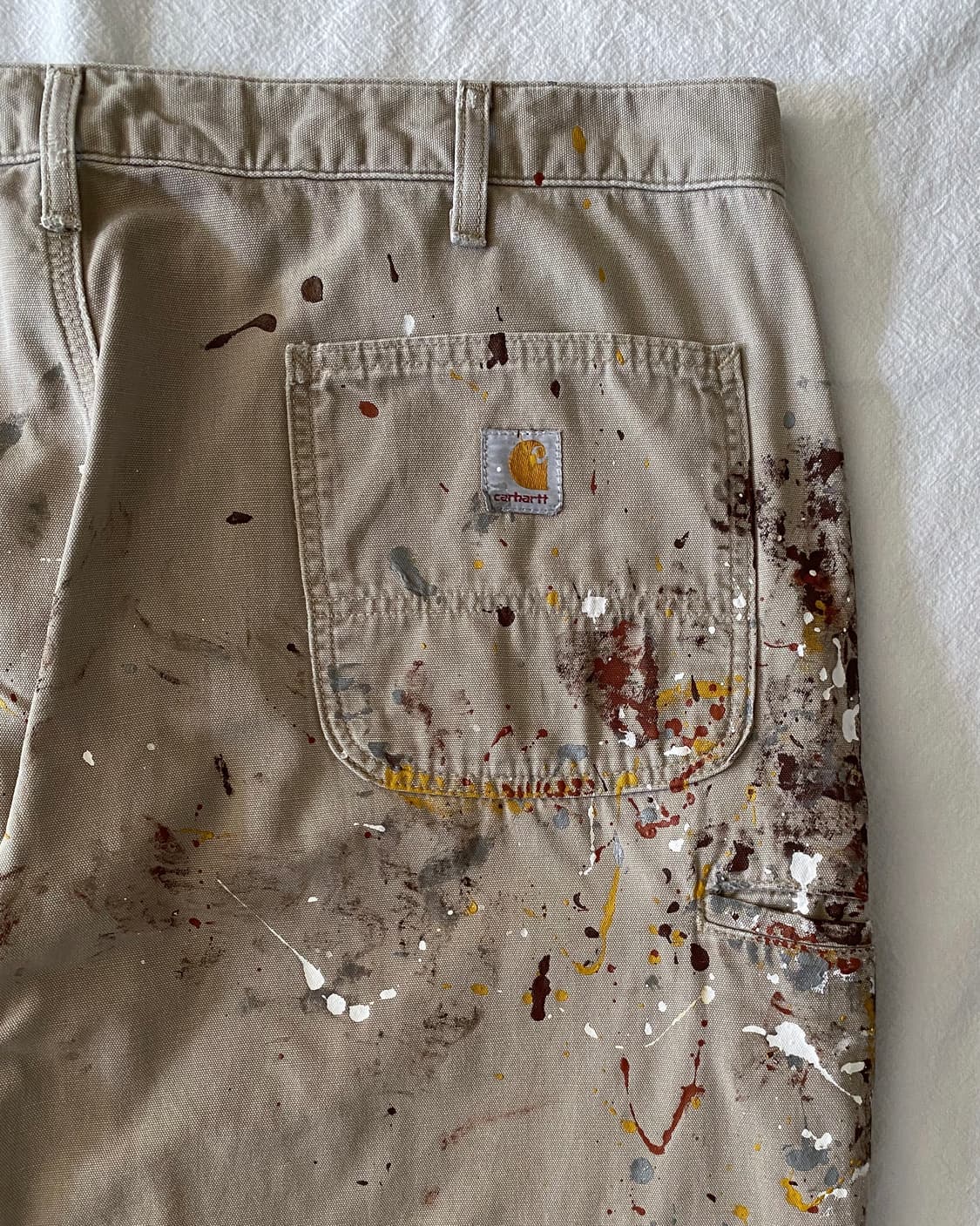 칼하트 페인팅 워크 팬츠 상품이미지7