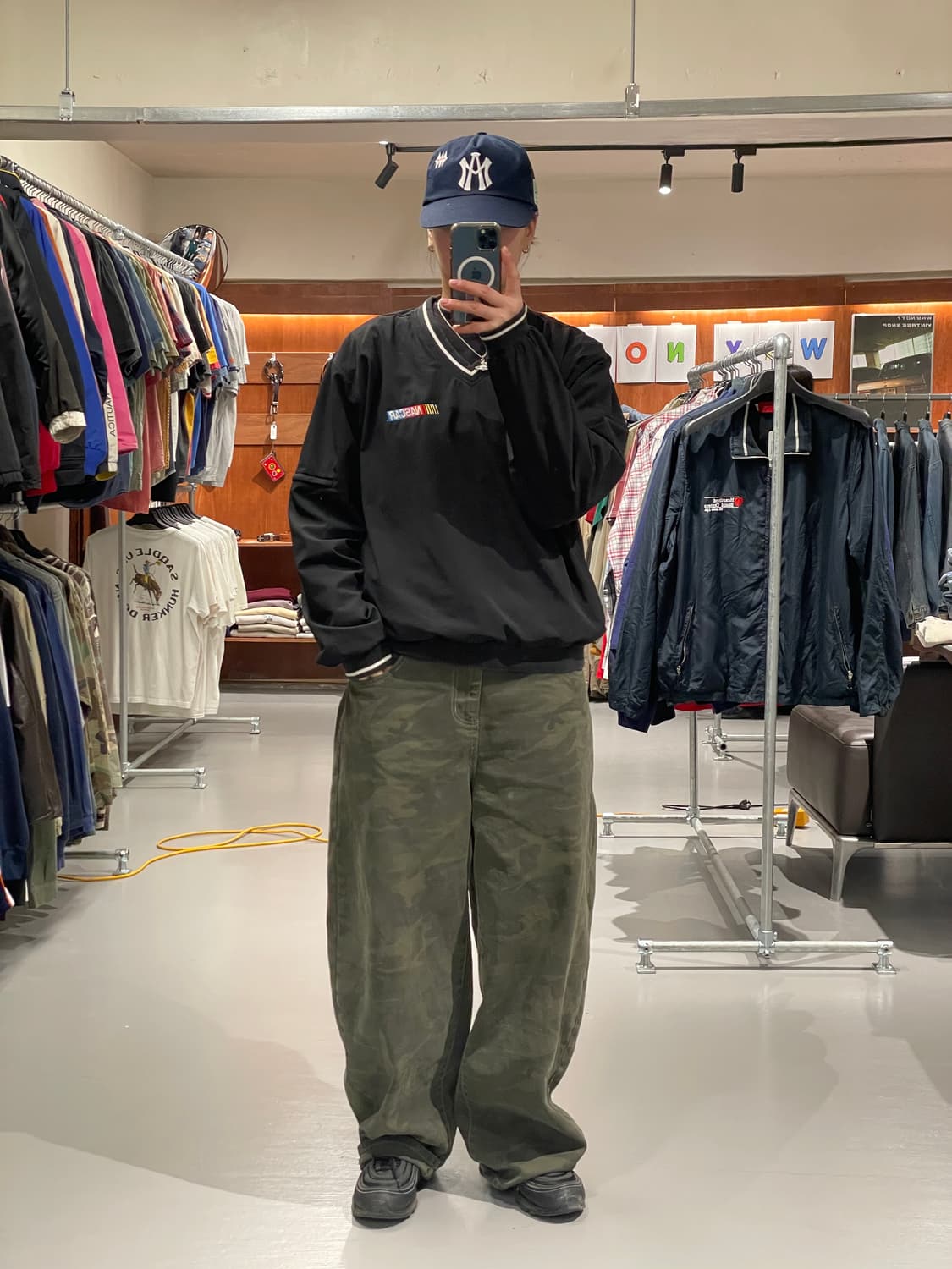 빈티지 바람막이 웜업 (NASCAR) 상품이미지2