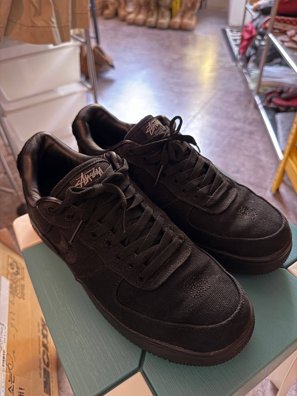 Stussy x Nike Air Force 1 Low 265 상품이미지1