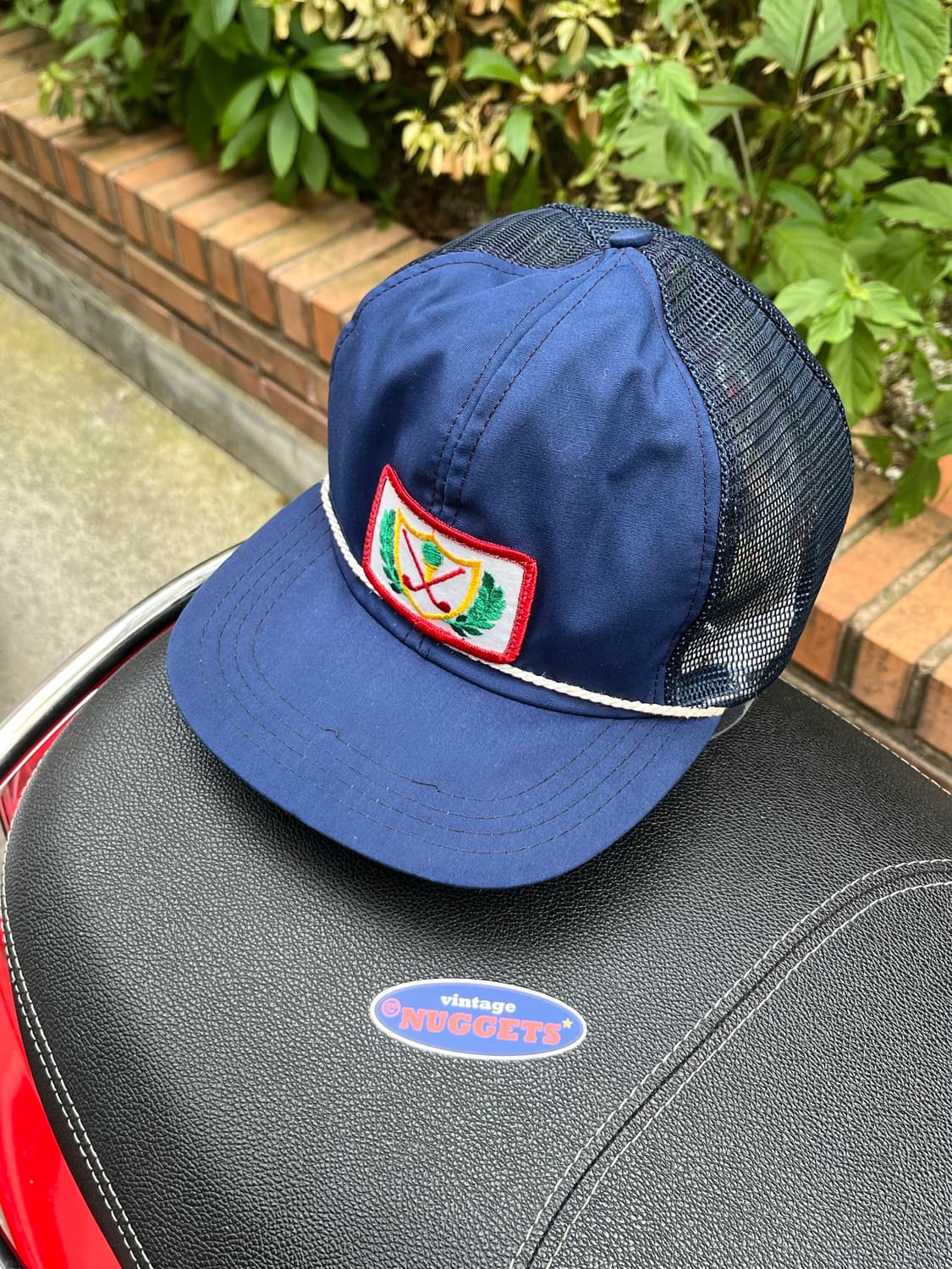 US Vintage Emblem Rope Cap  상품이미지2