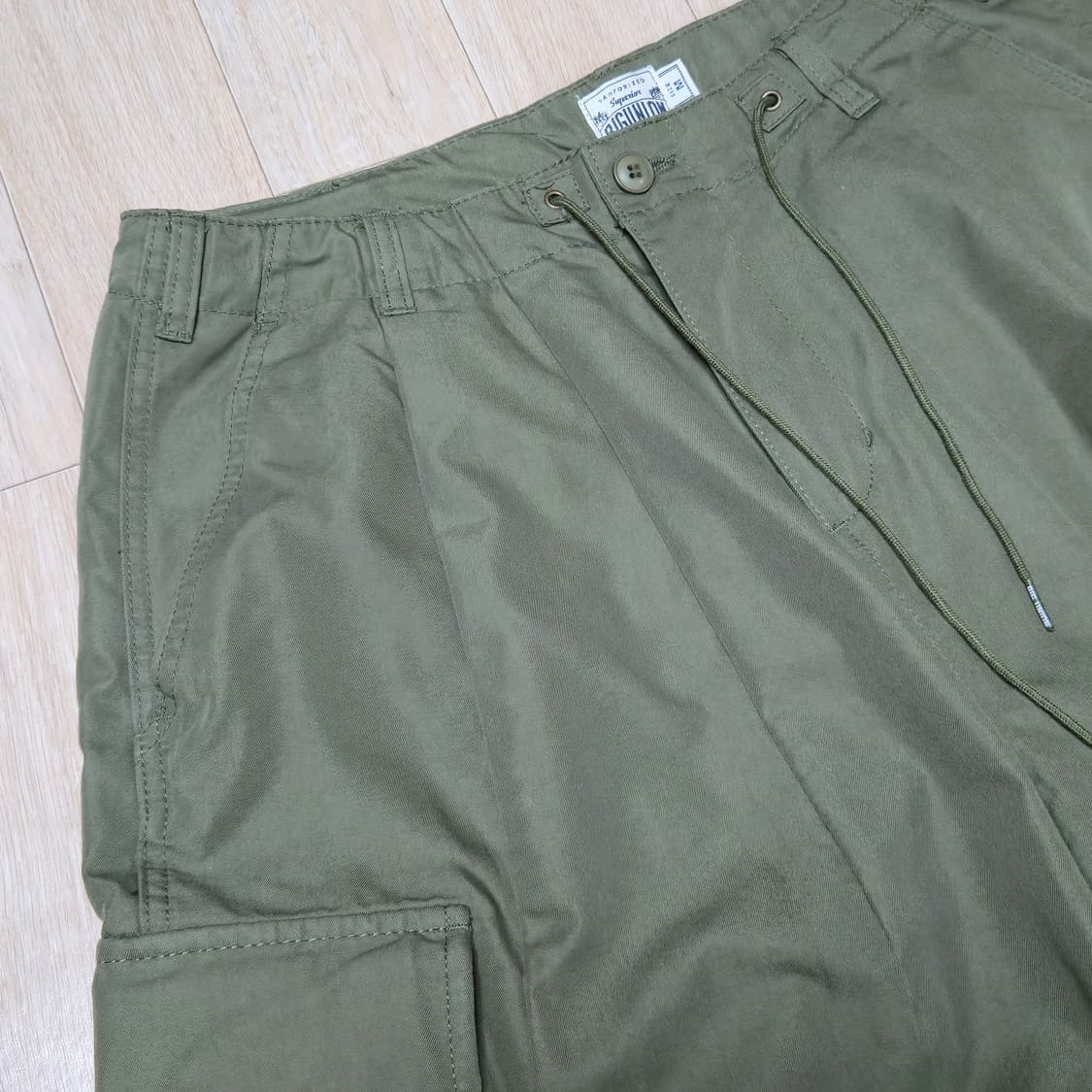M) 빅유니온 카키 헤리티지 정글 팬츠 벌룬팬츠 카고 와이드 팬츠 상품이미지2