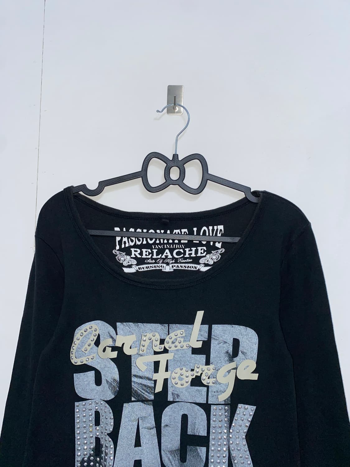 ꒰ঌ 펑투케 큐빅 레터링 롱슬리브 ໒꒱ 상품이미지7