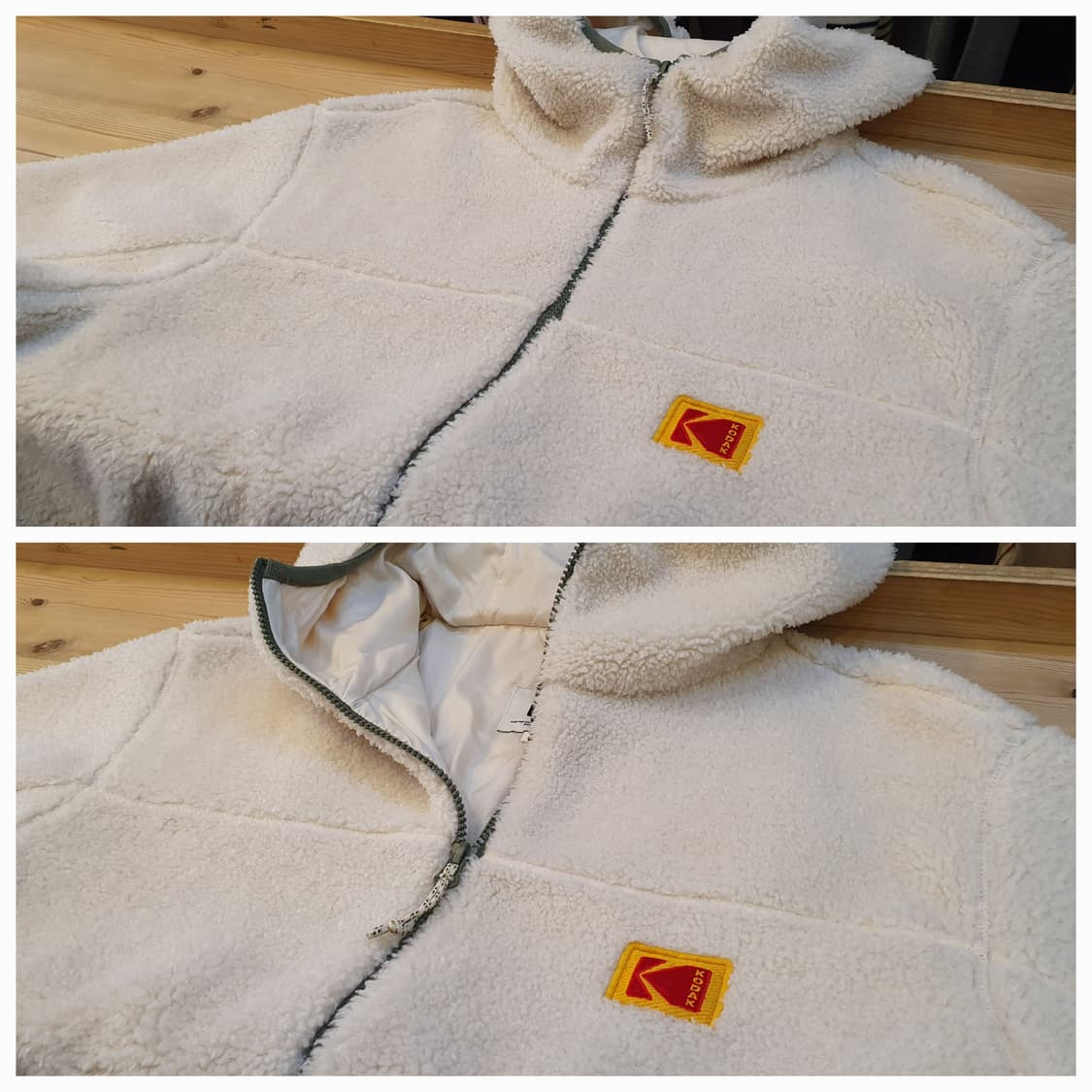 95/77.Kodak 에센셜 플리스후드자켓(공용) 상품이미지4