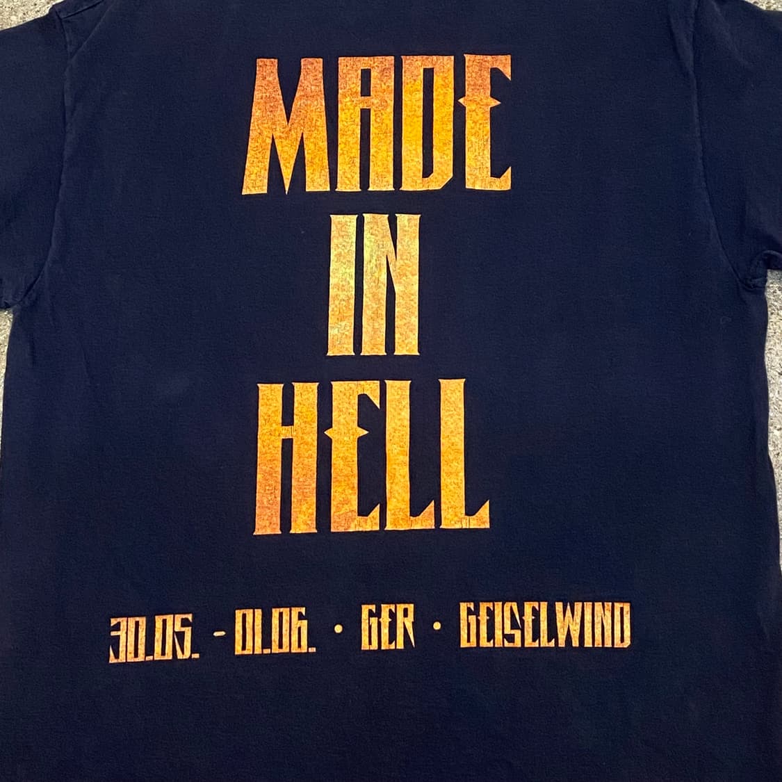 미국 빈티지 레어 비스티벌 BEASTIVAL 공식투어티 락티셔츠 반팔티 상품이미지6