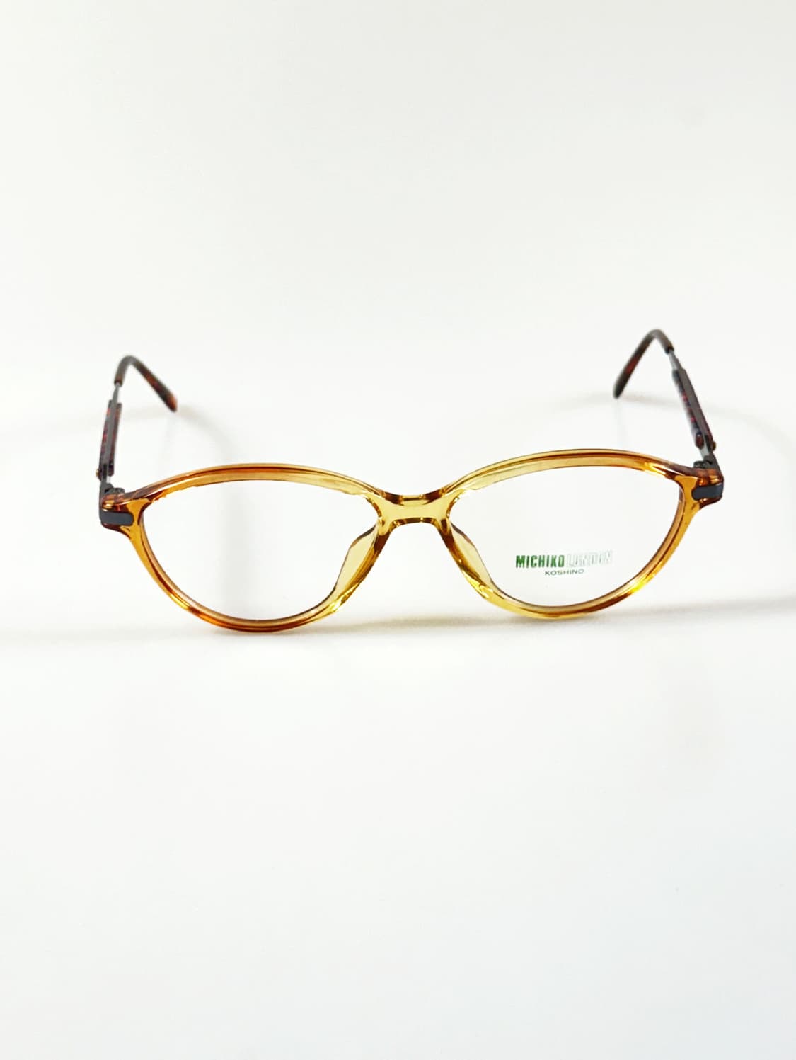 90s 미치코 코시노 런던 그라디언트 뿔테 빈티지 안경 상품이미지2