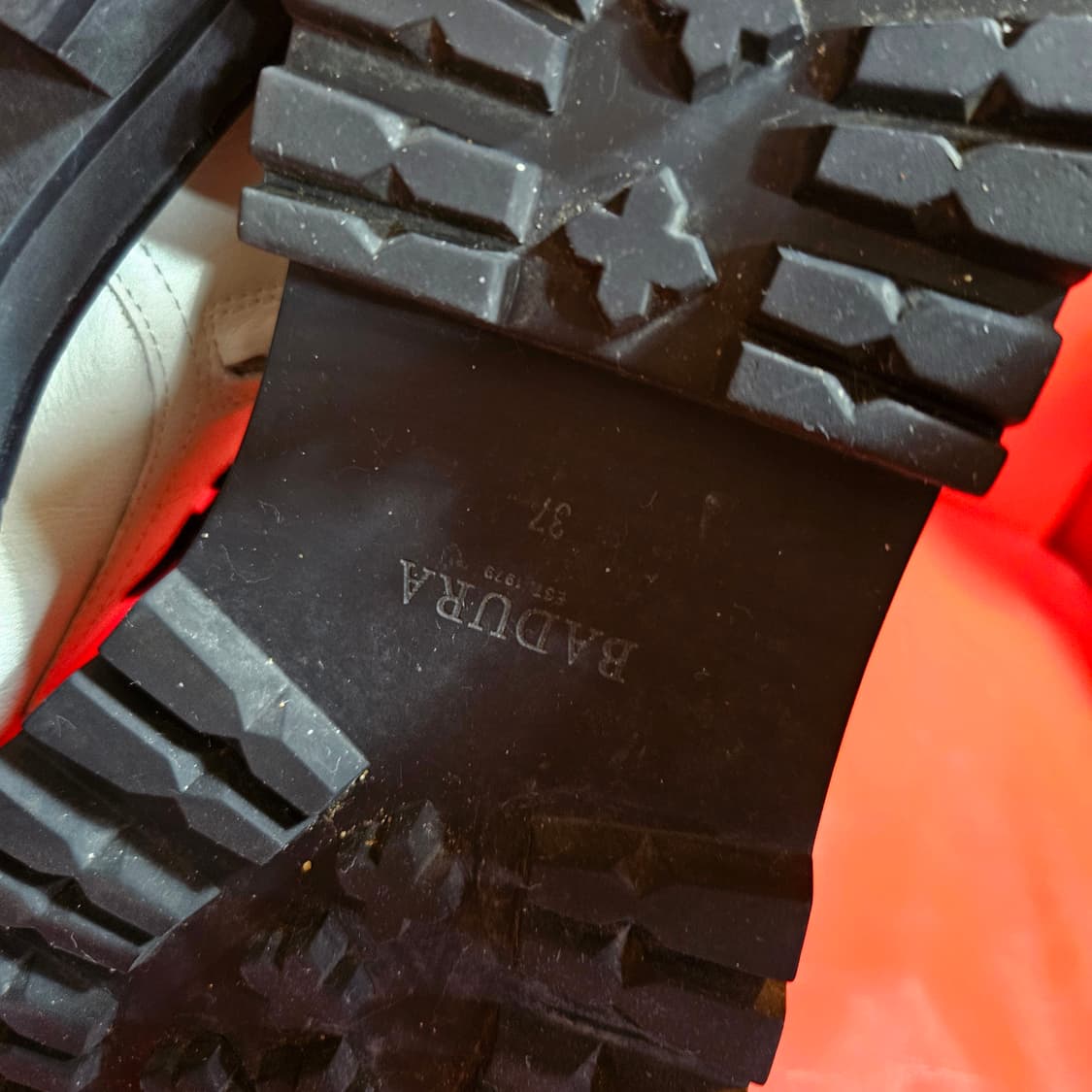 바두라(BADURA) in 핀란드 하이킹 가죽 부츠 37size 상품이미지8