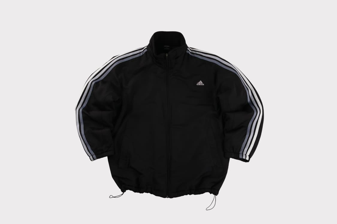 [M] 아디다스 올드스쿨 삼선 누빔자켓 상품이미지1