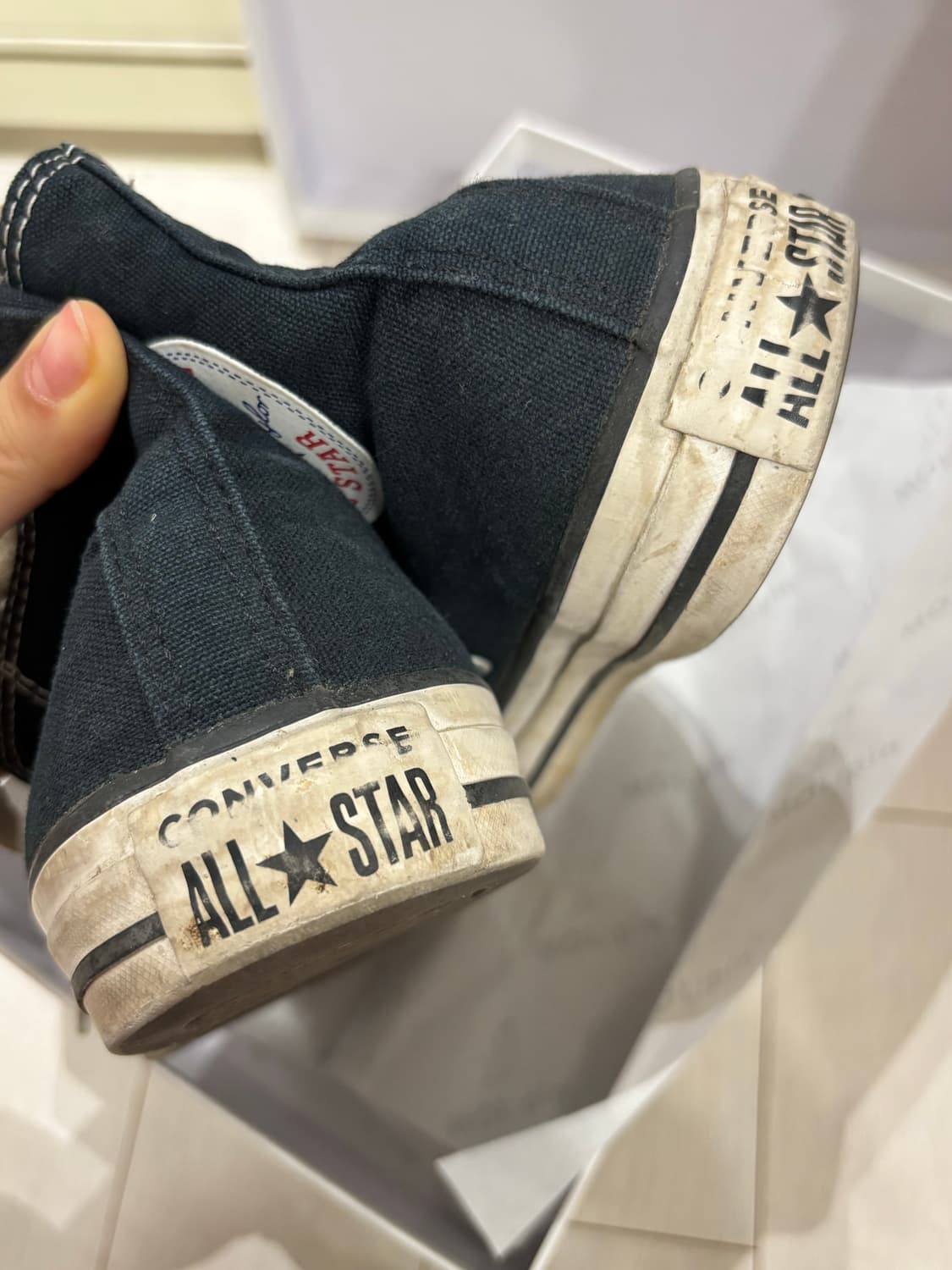 컨버스 하이 블랙 240 상품이미지2