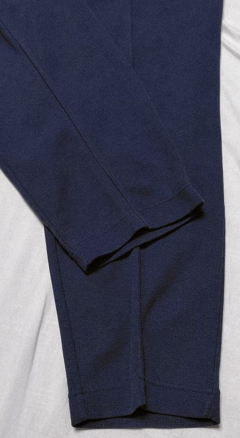 [M/네이비] 꾸레쥬(Courreges) x 데상트 핀턱 조거 팬츠 상품이미지4