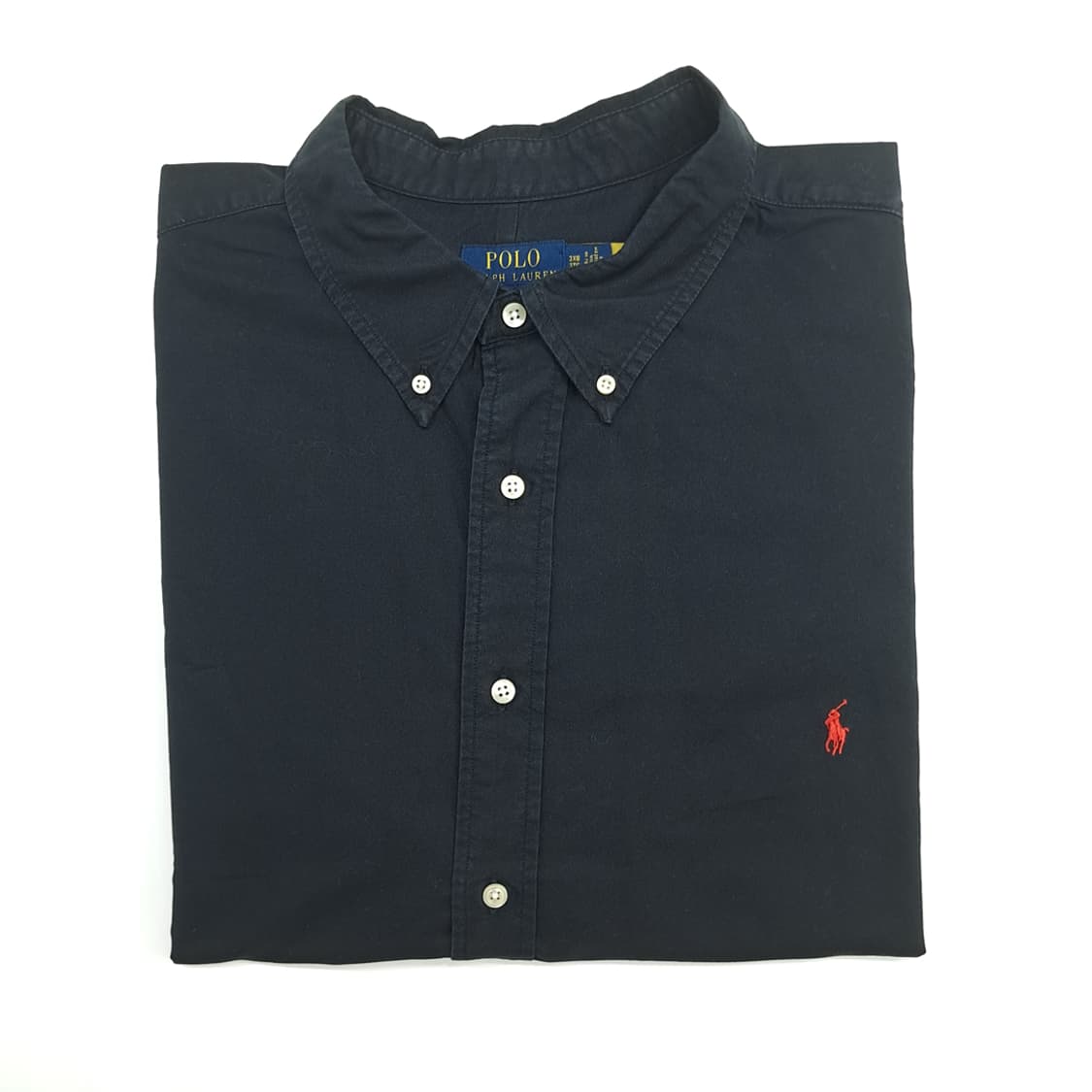 Co743 3XL Big 폴로 랄프로렌 블랙 QR 긴팔 셔츠 남방 상품이미지9