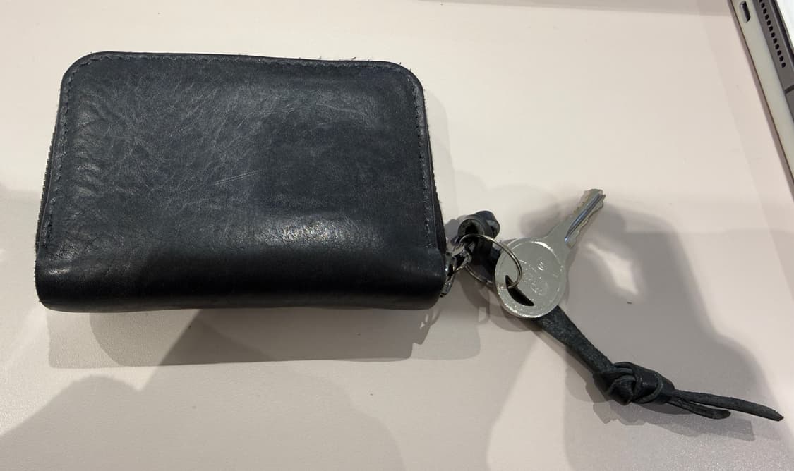 하바티x클라스레더 Rough Zip Wallet 지갑 상품이미지6