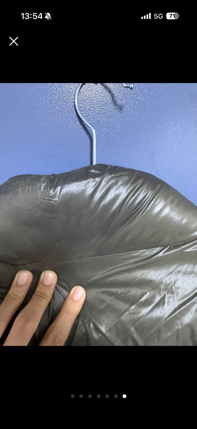 포스트아카이브팩션 (PAF) 5.1 다운 패딩 메탈릭 그린 M 상품이미지7