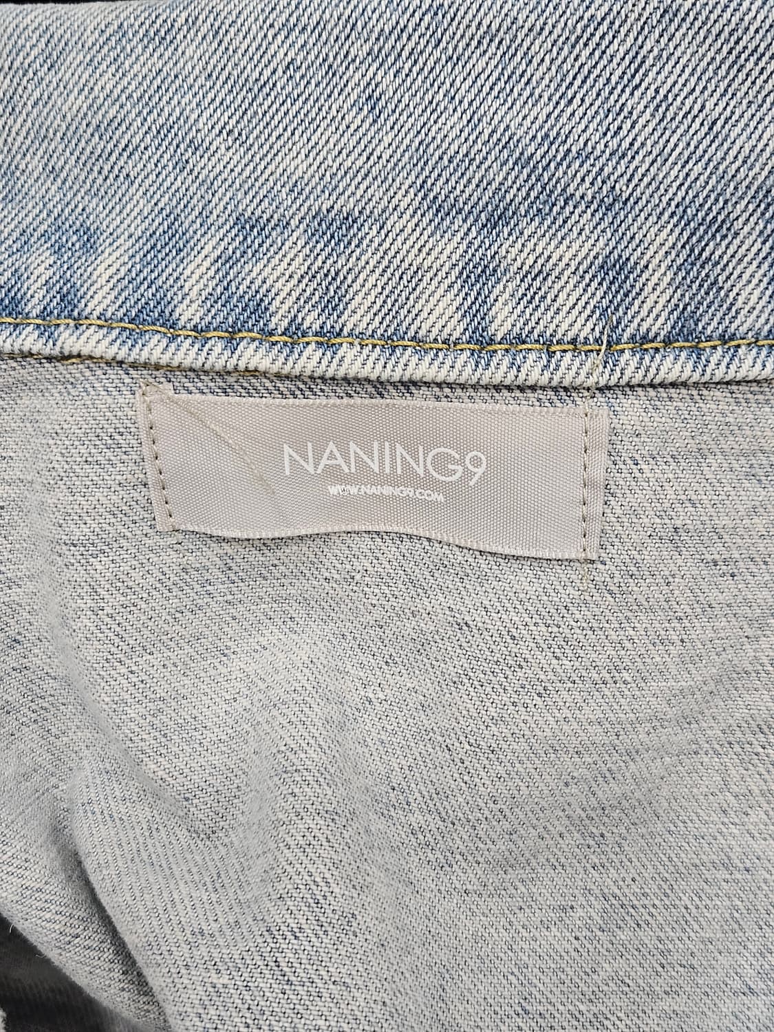 난닝구 빈티지무드 데님 조끼 베스트 상품이미지3