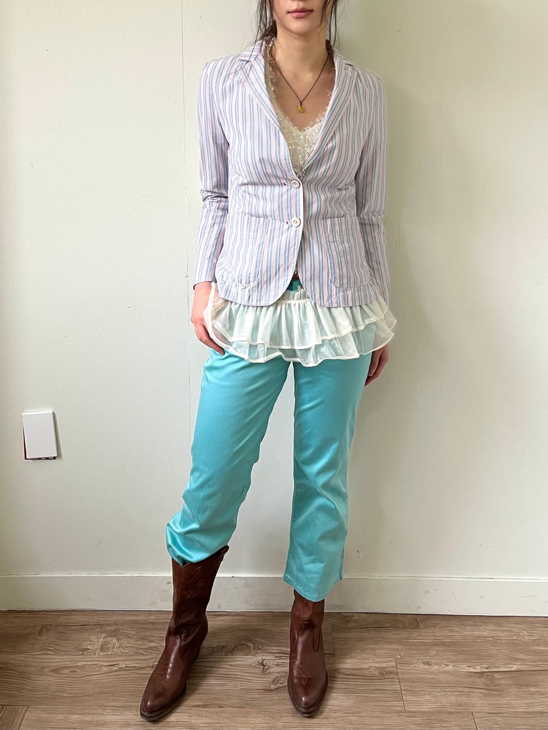 AGNONA 민트 진 상품이미지6