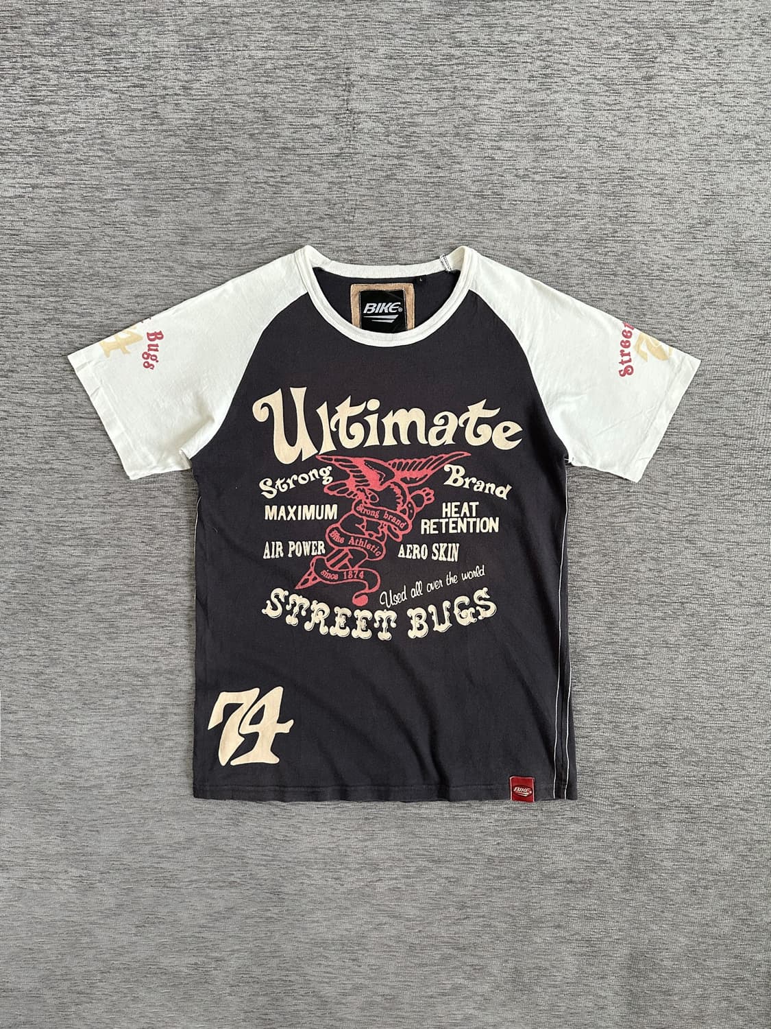 (W) BIKE Athletic Y2K 레글런 반팔티 상품이미지1