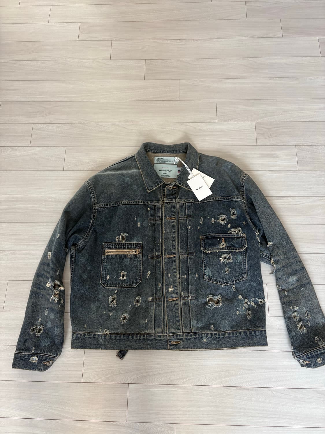 다이리쿠 데님자켓 M 상품이미지1