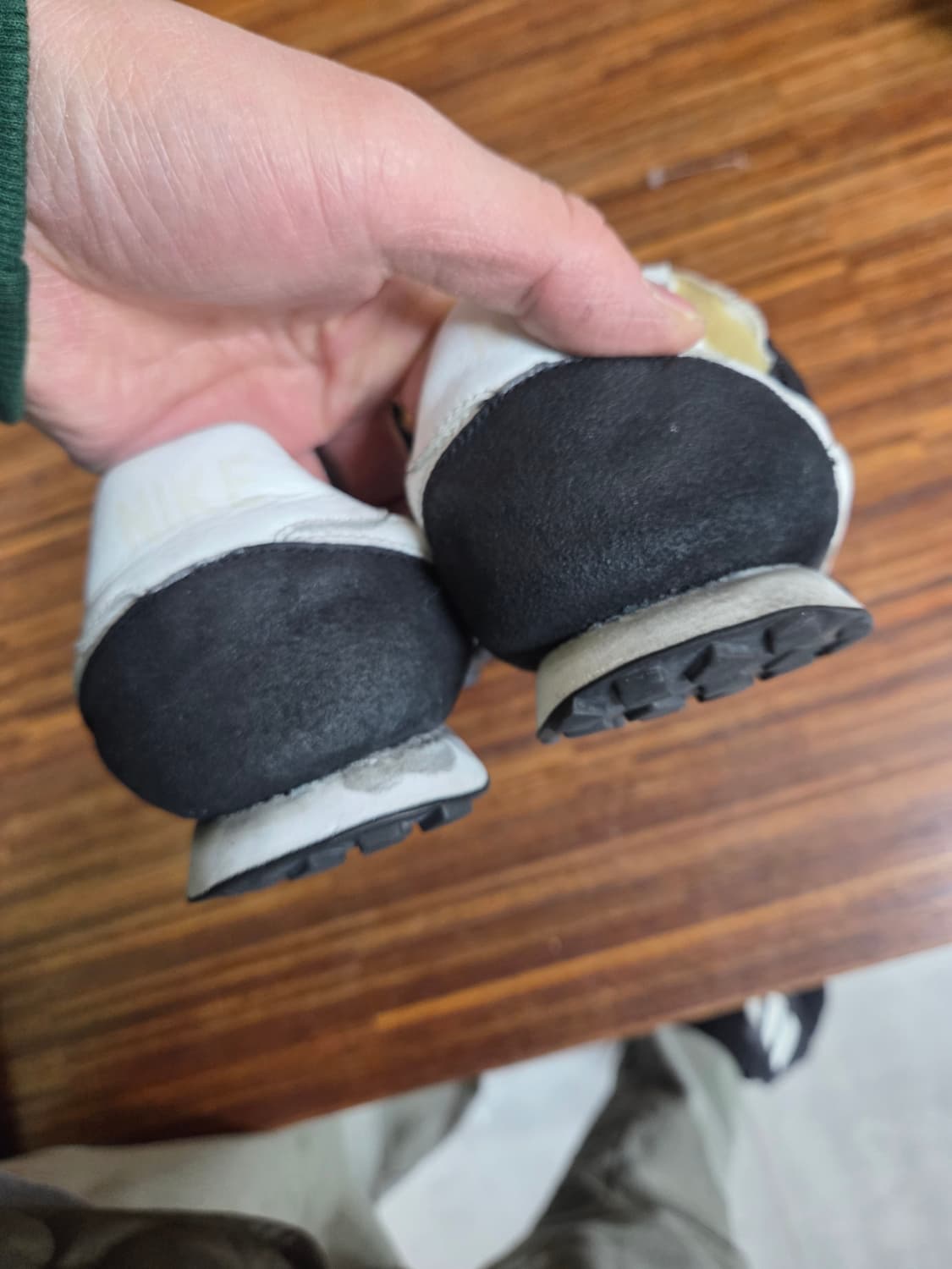 나이키 빈티지 와플레이서 검흰 265 상품이미지4