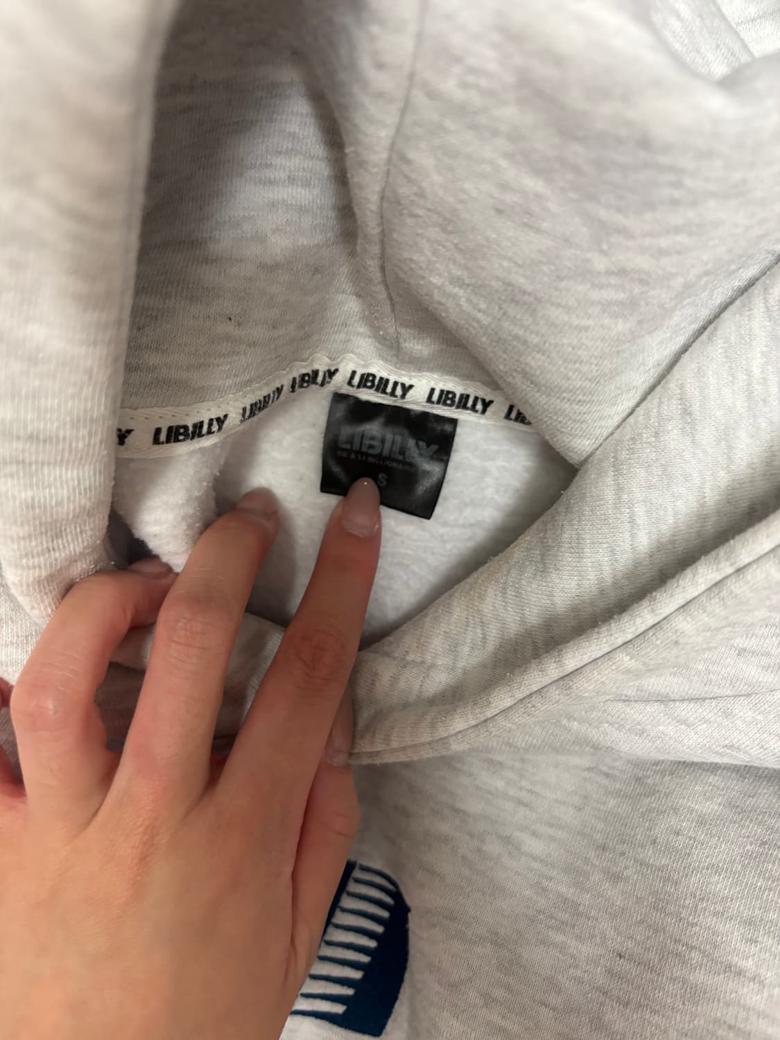 리빌리 창모 031 후드티 라이트그레이 상품이미지6