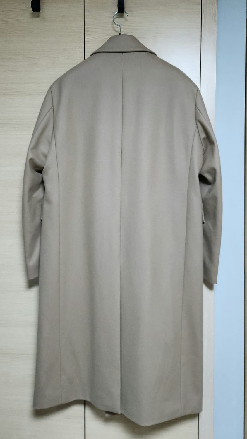 [원가85만/새제품] ZIOSONGZIO 오버사이즈 베이지 MTR코트 ( 상품이미지2