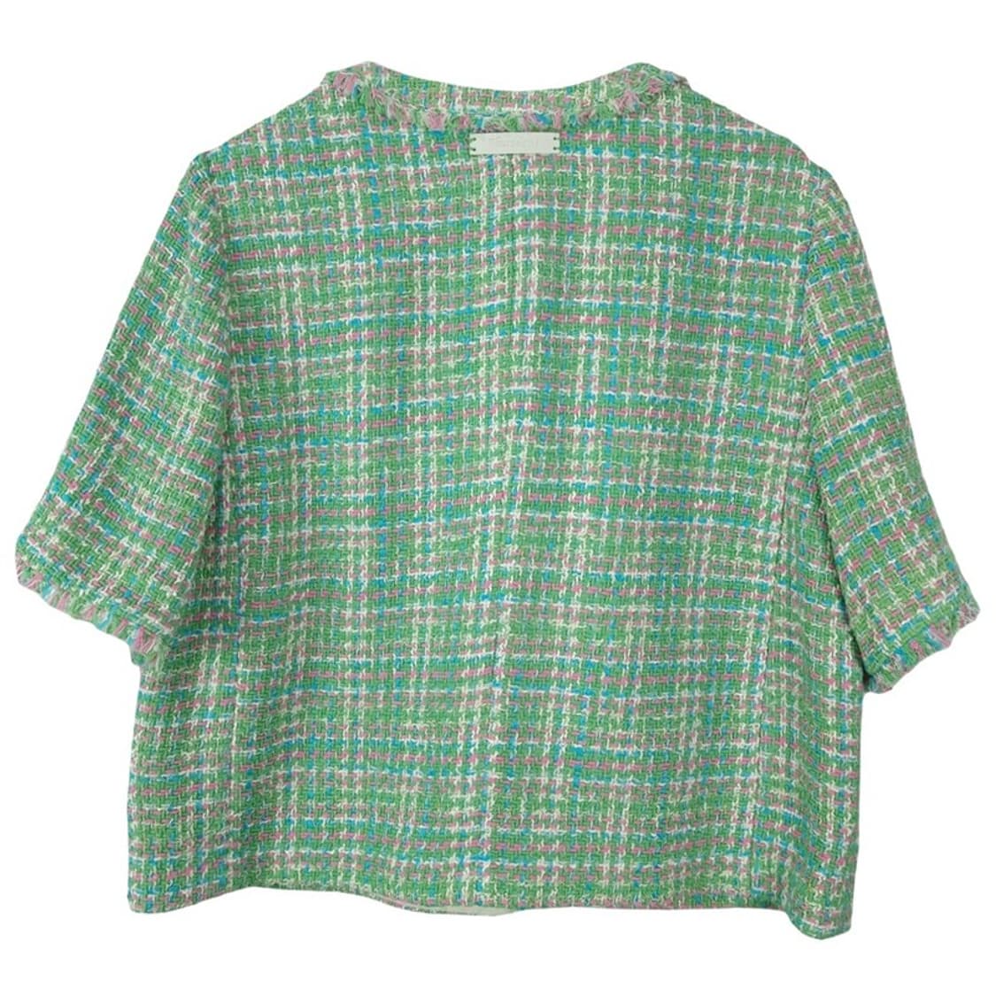 [써스데이아일랜드] 23S/S 반팔 트위드 자켓 M19620 상품이미지3