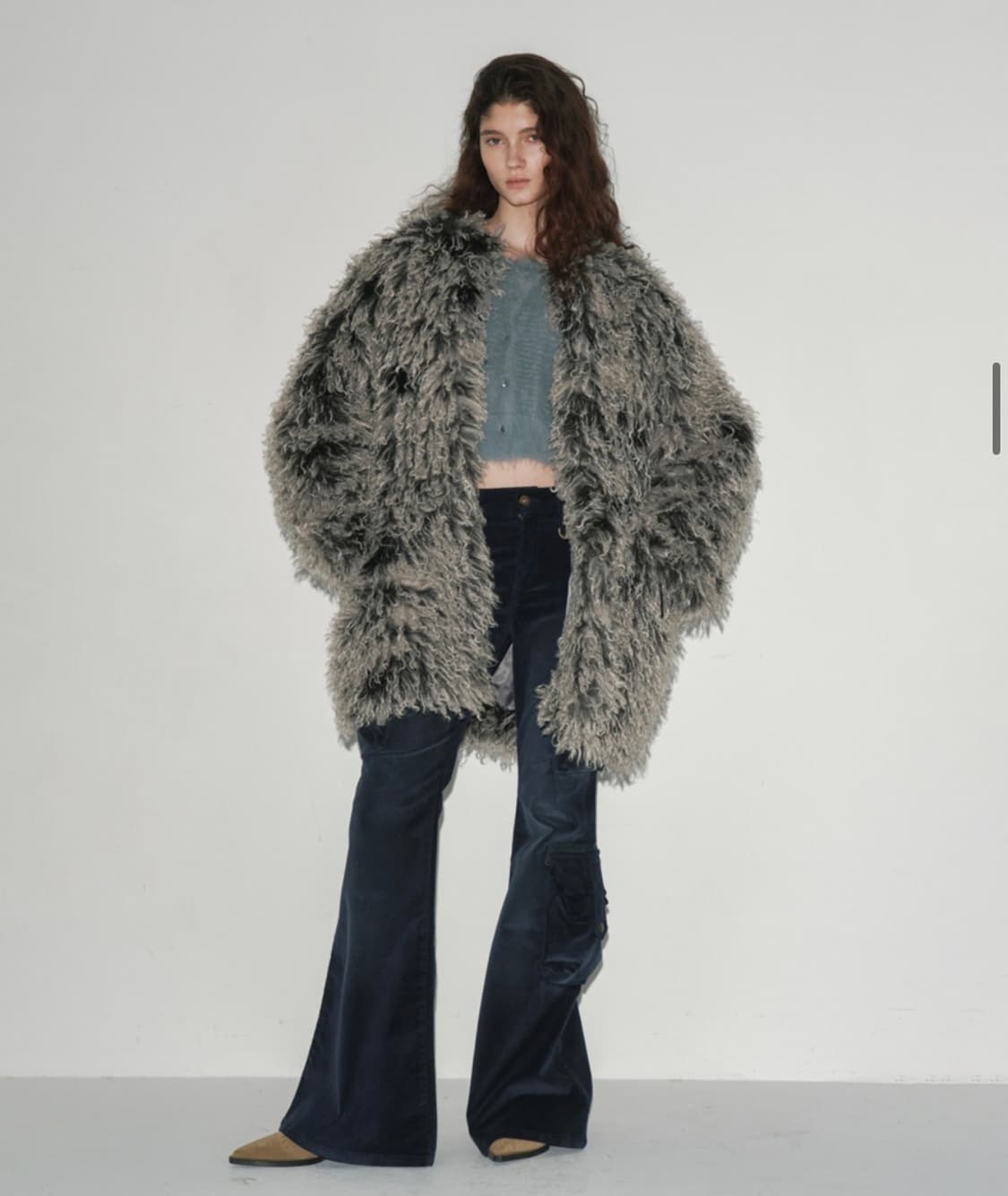 s/e/o 에스이오 컬리 퍼 자켓  상품이미지2