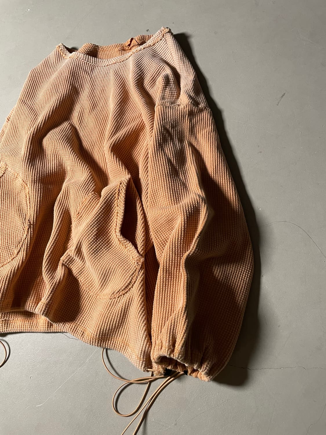 H•d One off Dyed Waffle Pullover Top 상품이미지2