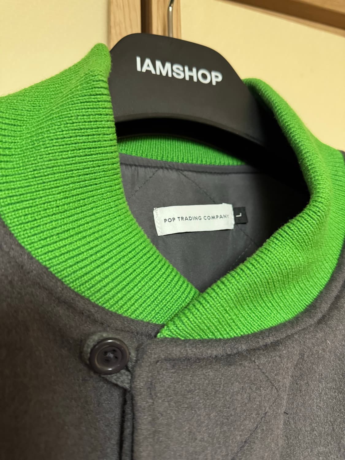 POP tradiing company 바시티 자켓 L 상품이미지4