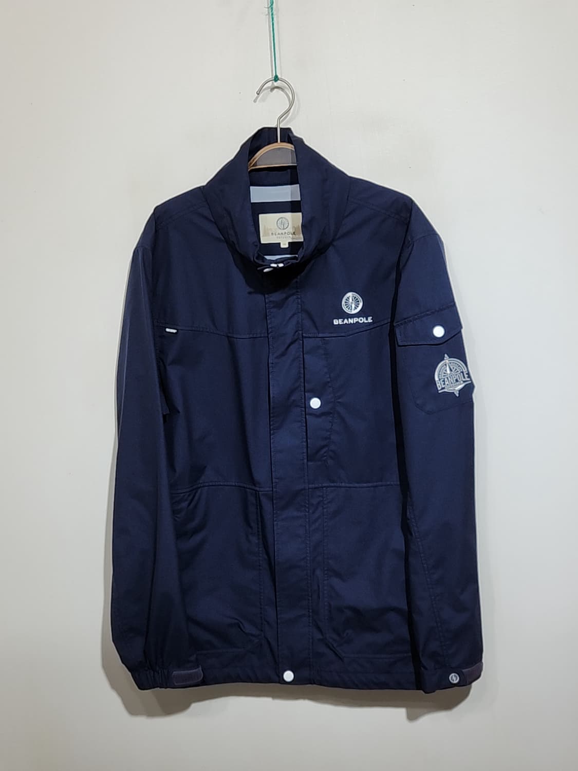 (100) 빈폴 아웃도어 자켓 네이비 바람막이 점퍼  상품이미지1
