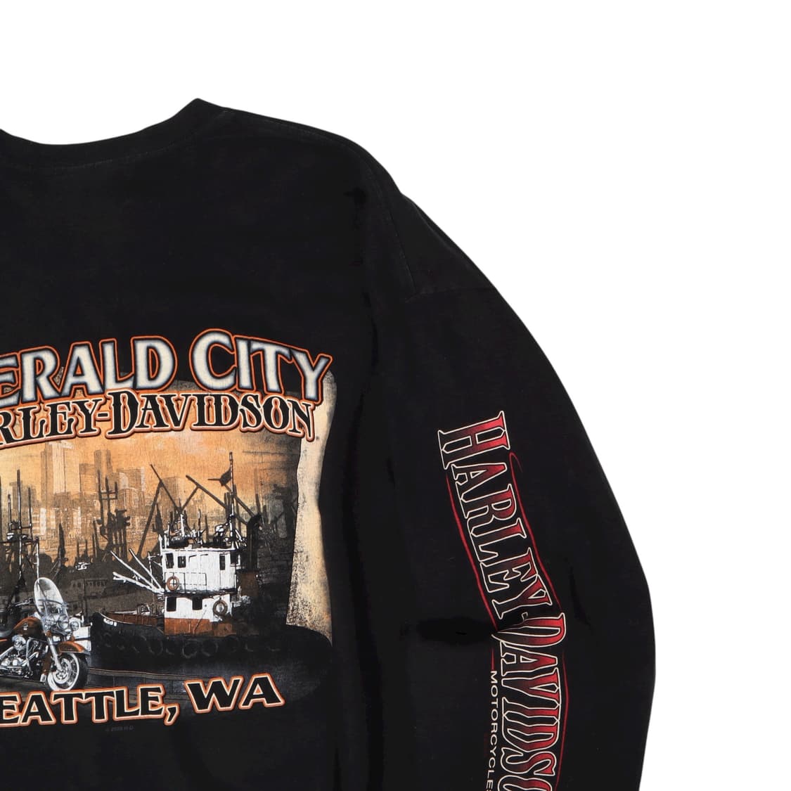 할리데이비슨 2009 시애틀 롱슬리브 상품이미지5