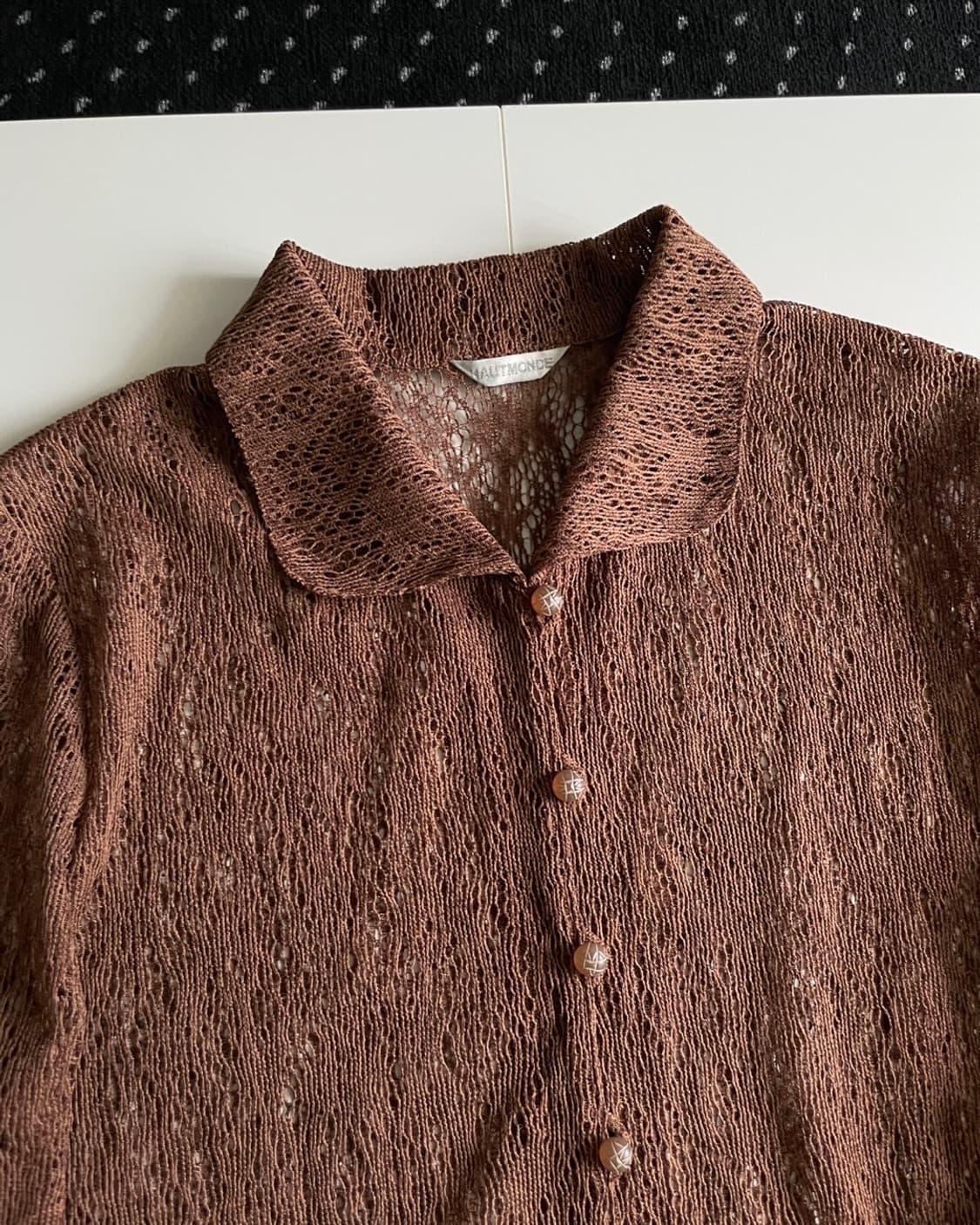 crocher shirt 상품이미지3