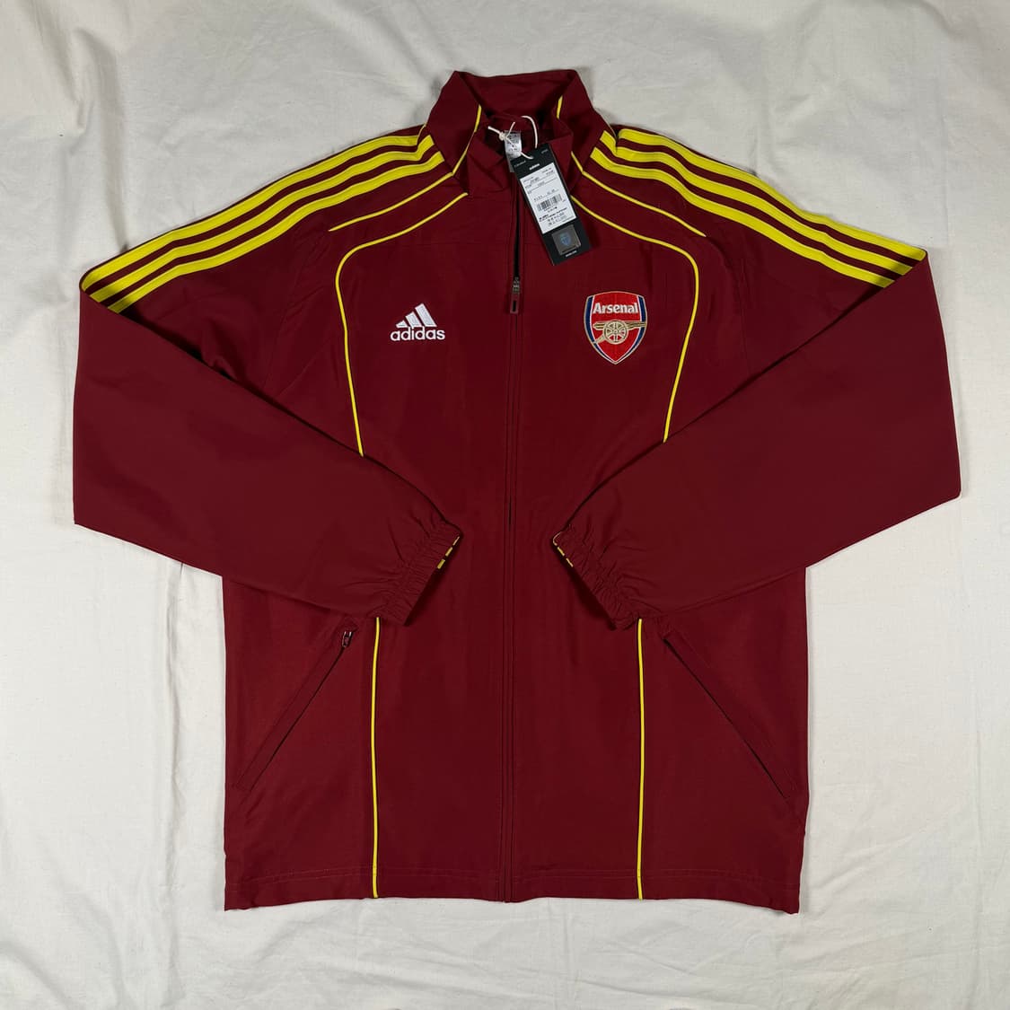 24-25 아디다스 아스날 축구 바람막이 집업 자켓 데드스탁 상품이미지1
