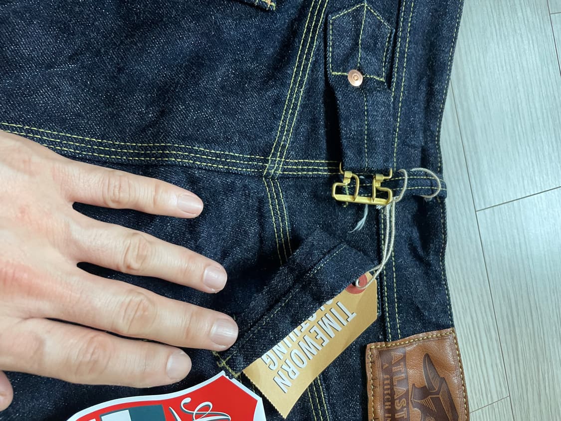 엣라코 At Last & Co 데님 청바지 32사이즈 새제품입니다 상품이미지2