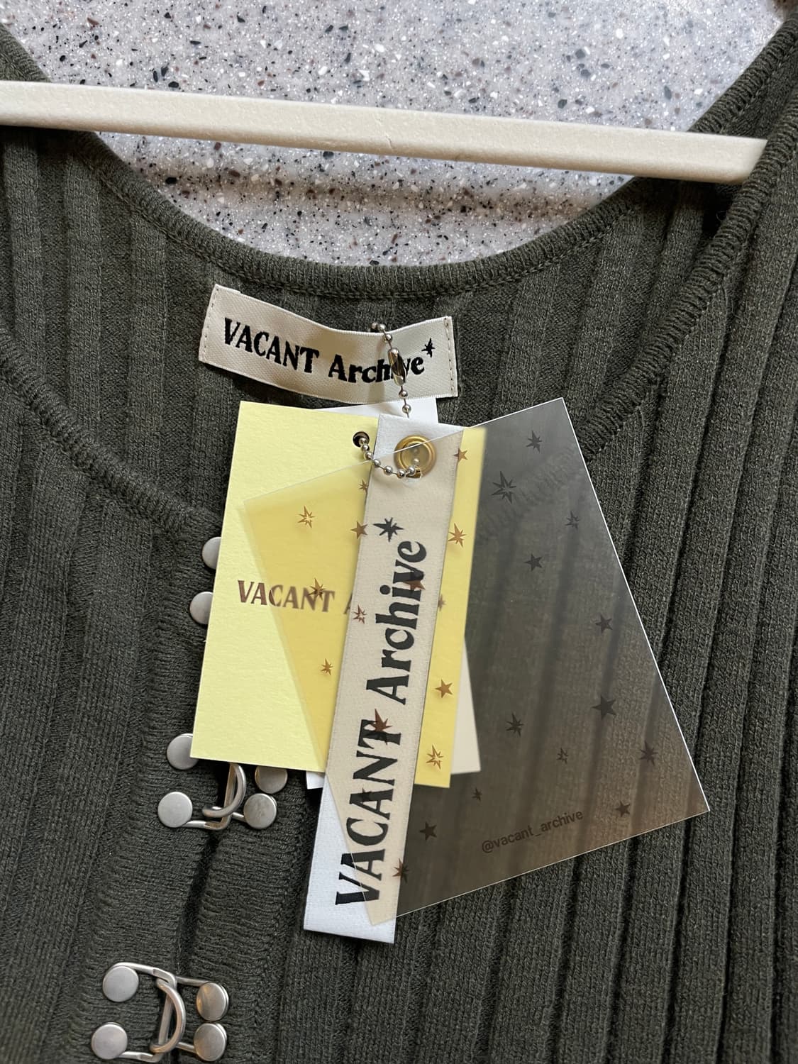 Vacant Archive 베이컨트아카이브 니트 베스트 상품이미지6