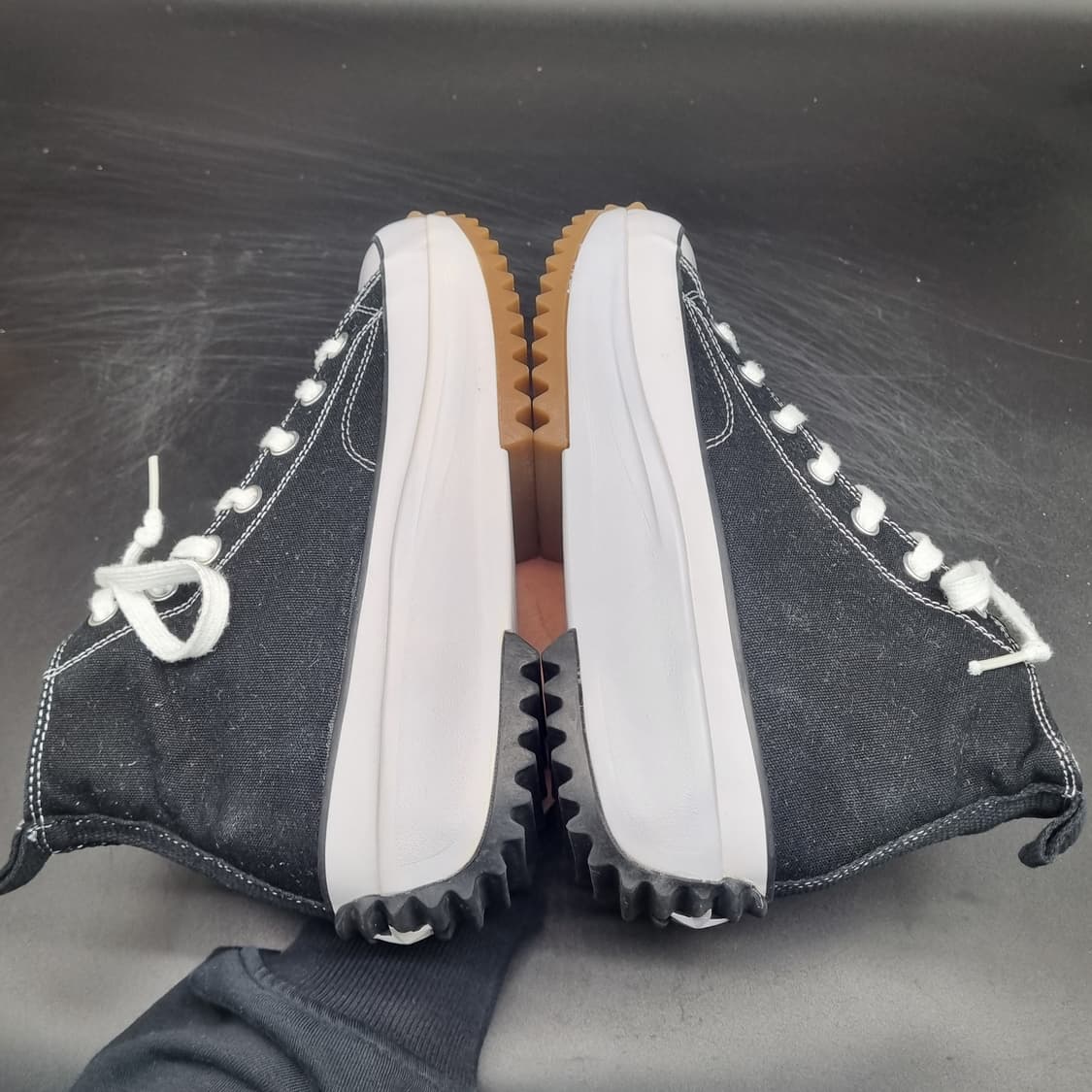 컨버스 런스타하이크 블랙 여성하이탑240 상품이미지5