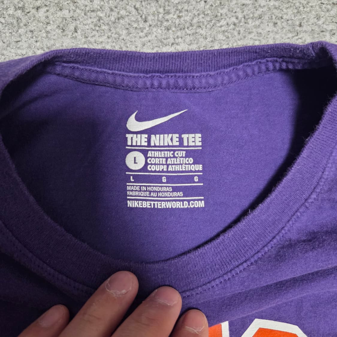 Nike 빈티지 프린팅 반팔 티셔츠 L(100) 상품이미지3