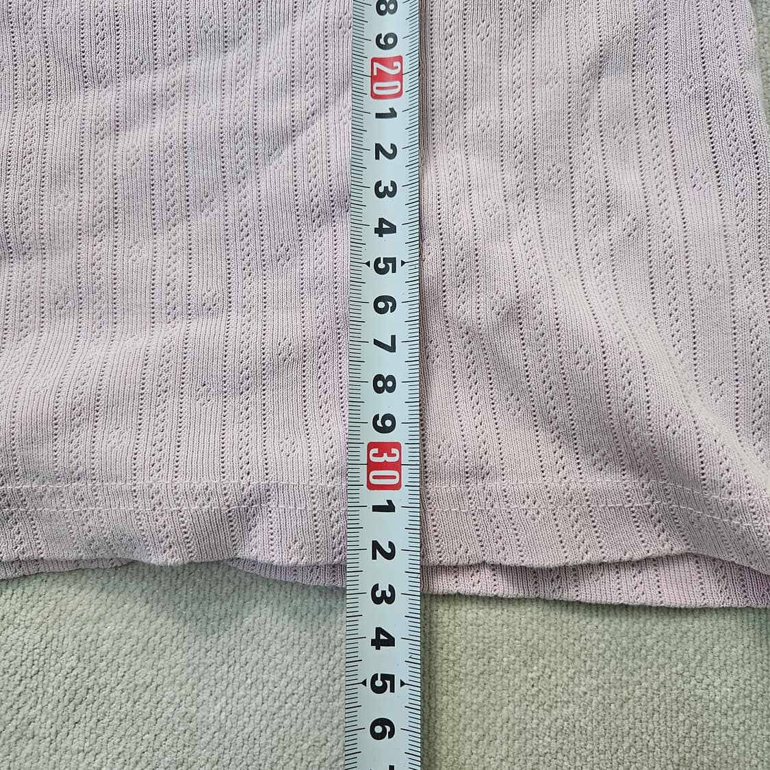 JS OUR 키즈 핑크 크롭 반팔티 0408Y 상품이미지6