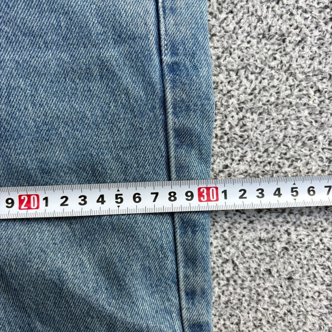 W28 L32 리바이스 실버탭 중청 데님 팬츠 0507J 상품이미지7