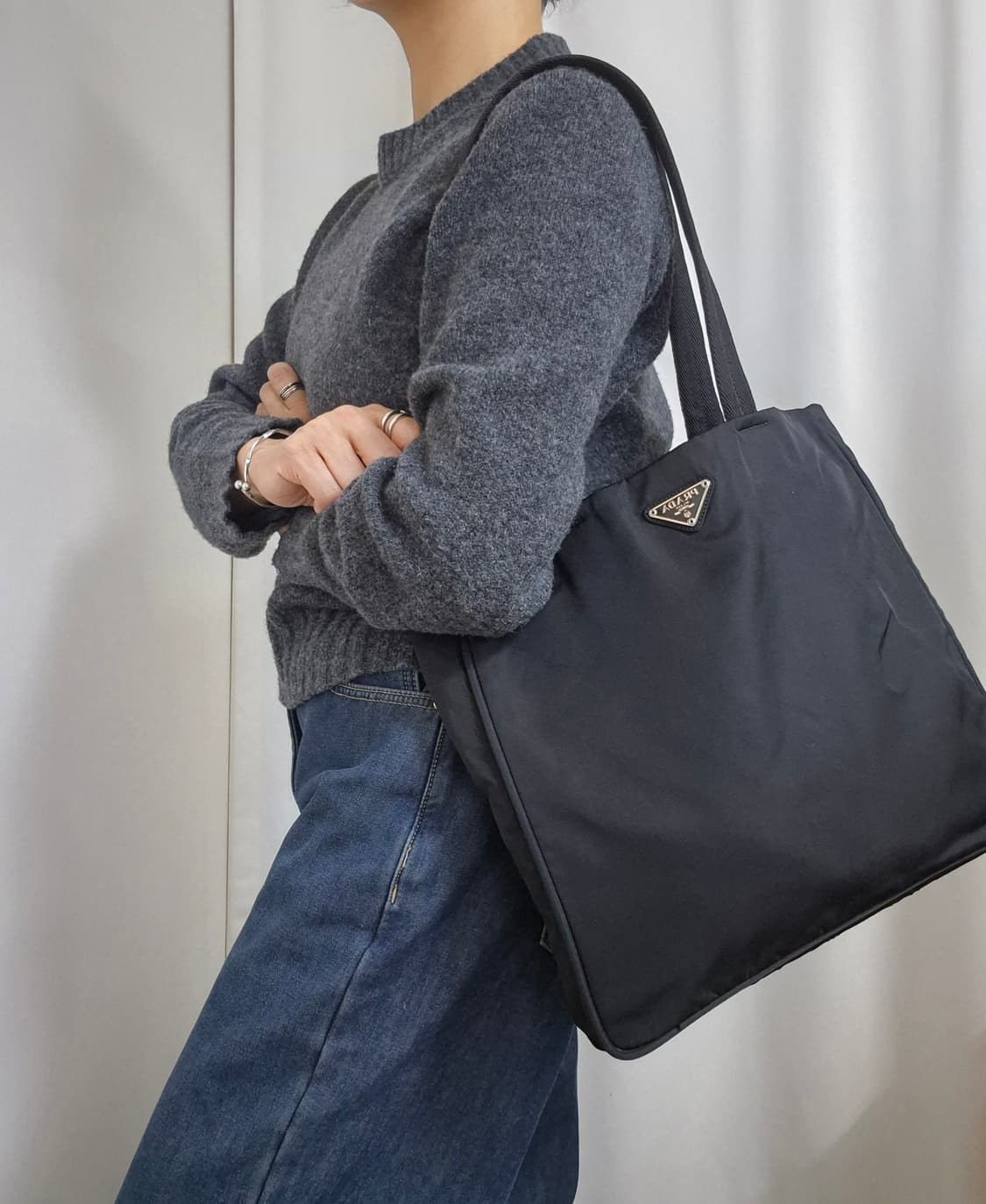 프라다 나일론 숄더백 ㅡ기본스타일 상품이미지8