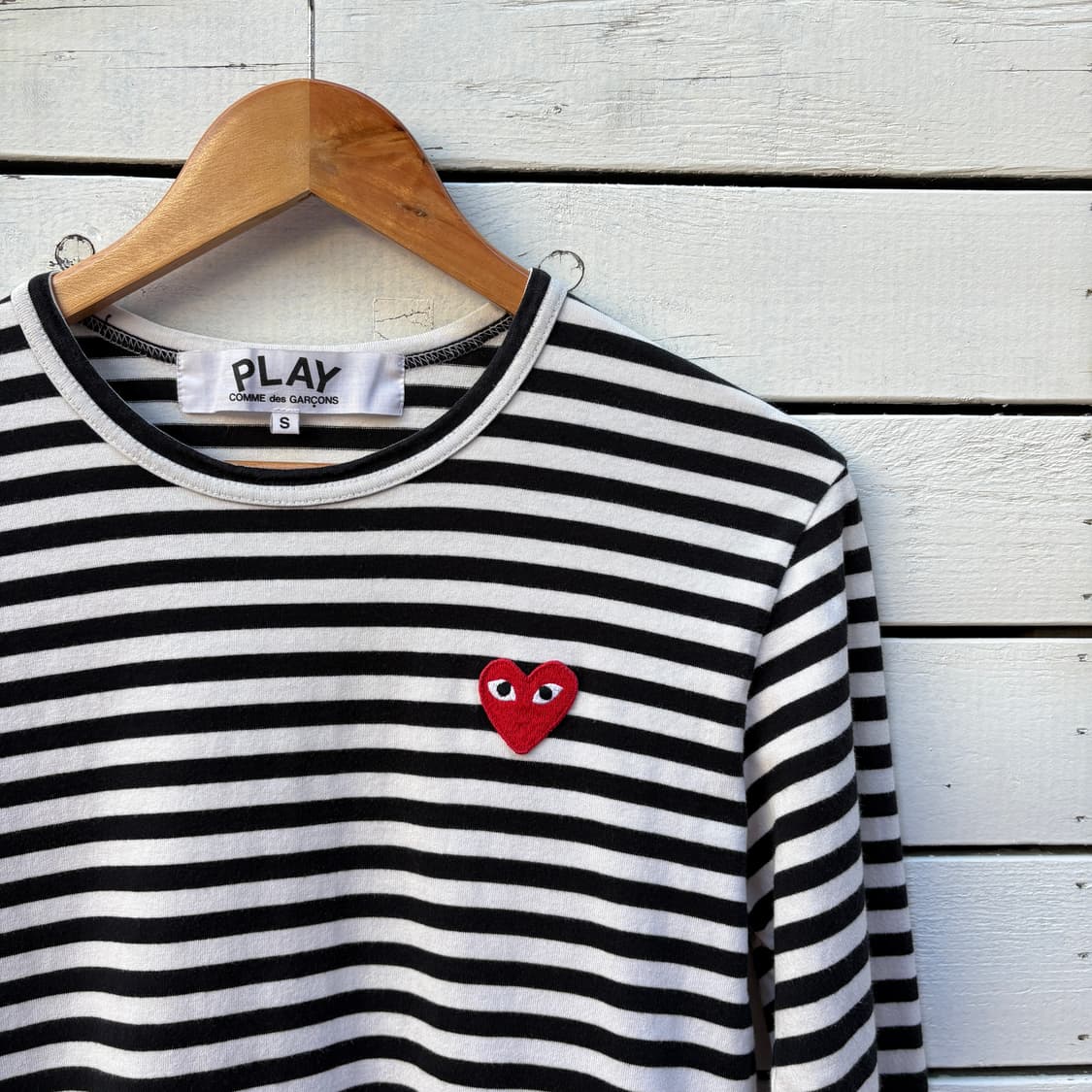Comme des Garcons 꼼데가르송 스트라이프 롱슬리브 티셔츠 상품이미지3
