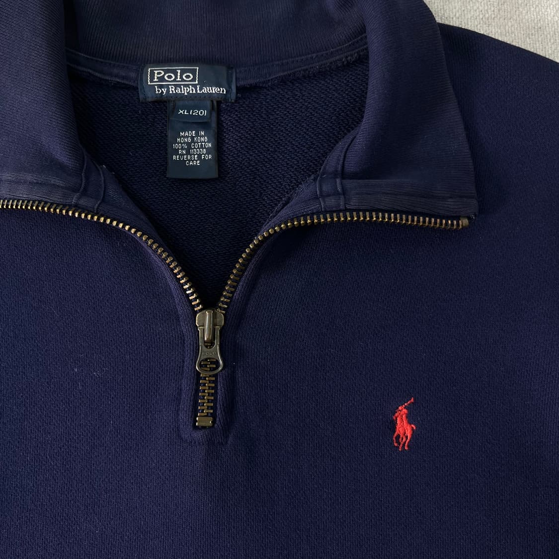 95 폴로랄프로렌 반집업 코튼 맨투맨 상품이미지2