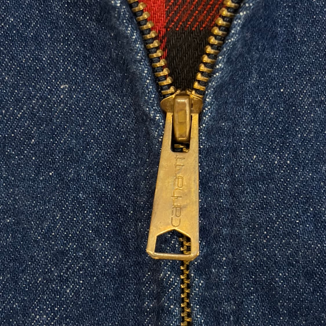 89s Made in USA 빈티지 칼하트 100주년 기념 덕액티브자켓 상품이미지7