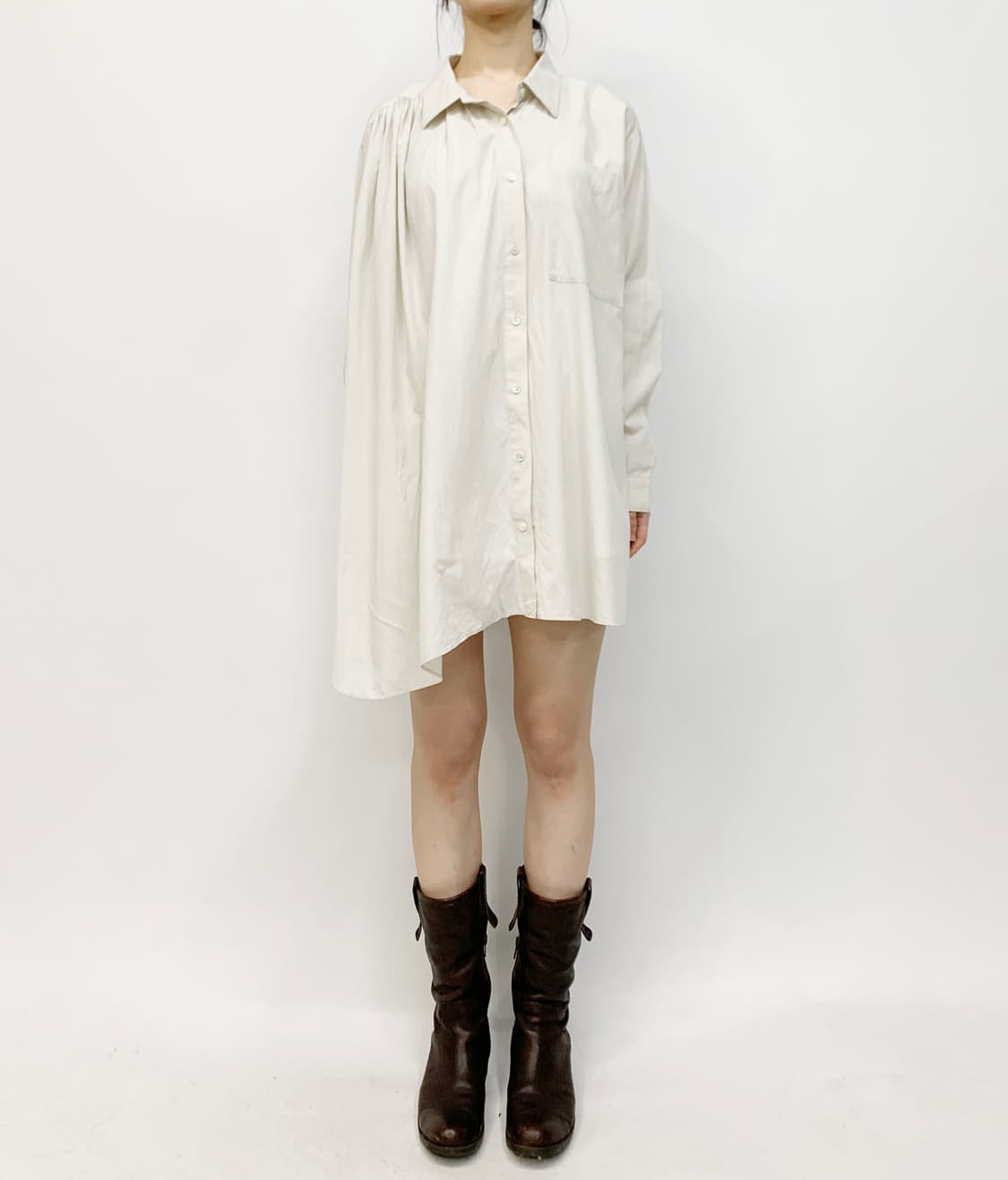 MIDIUMISOLID 셔츠 원피스 상품이미지1