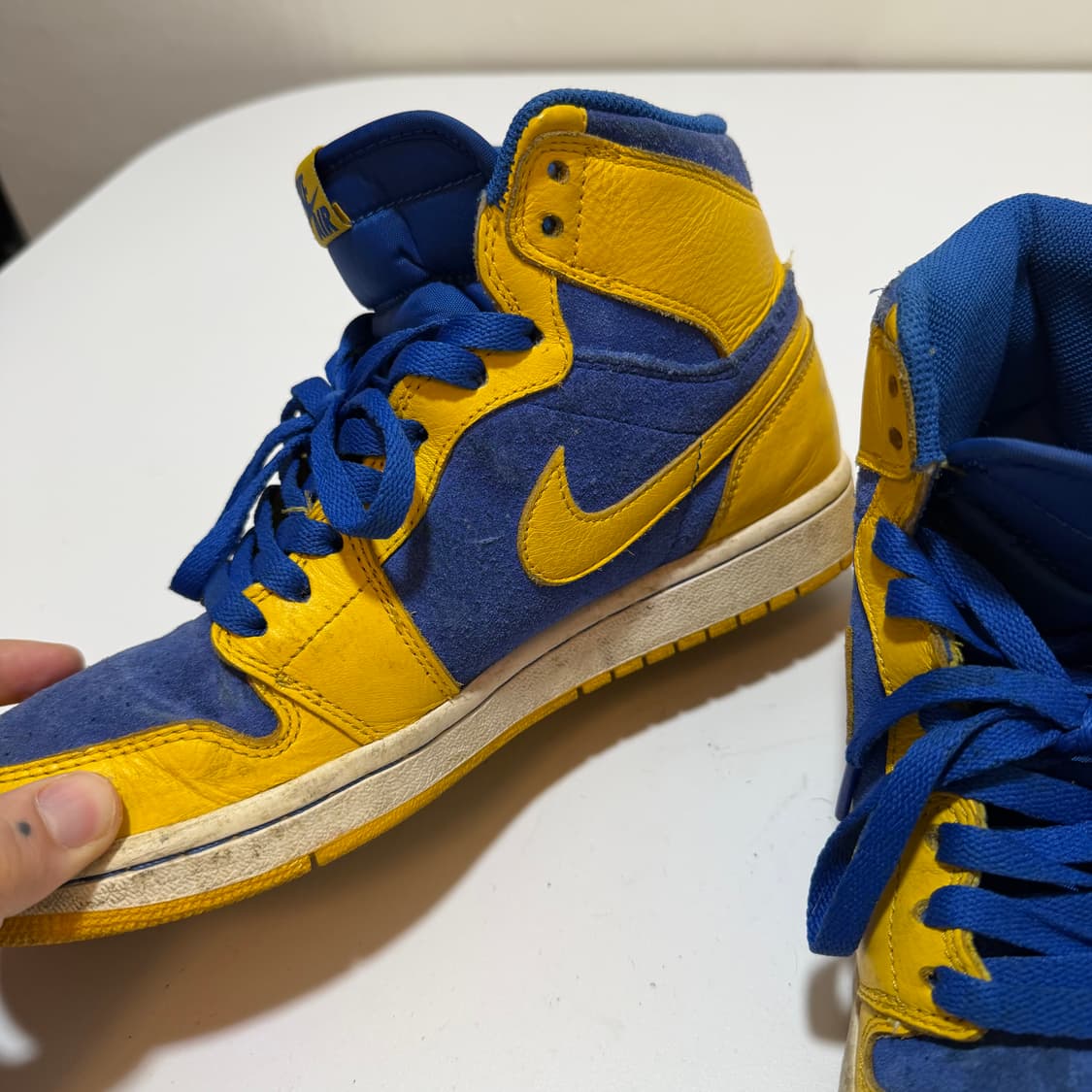 나이키 에어 조던 1 레이니 하이 255mm 상품이미지3