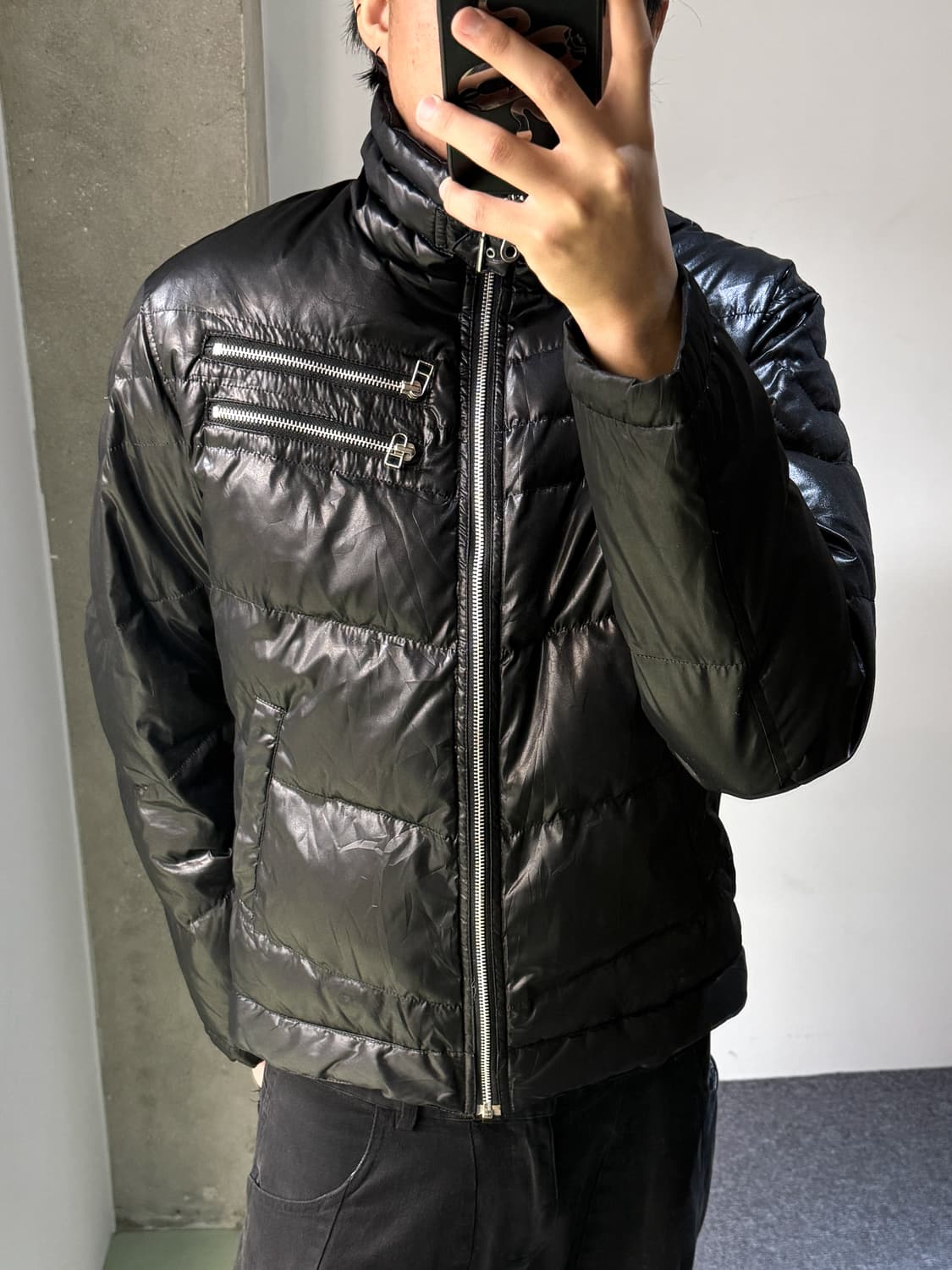 엑설런트 파우치 더블 집 덕 다운 자켓 상품이미지2