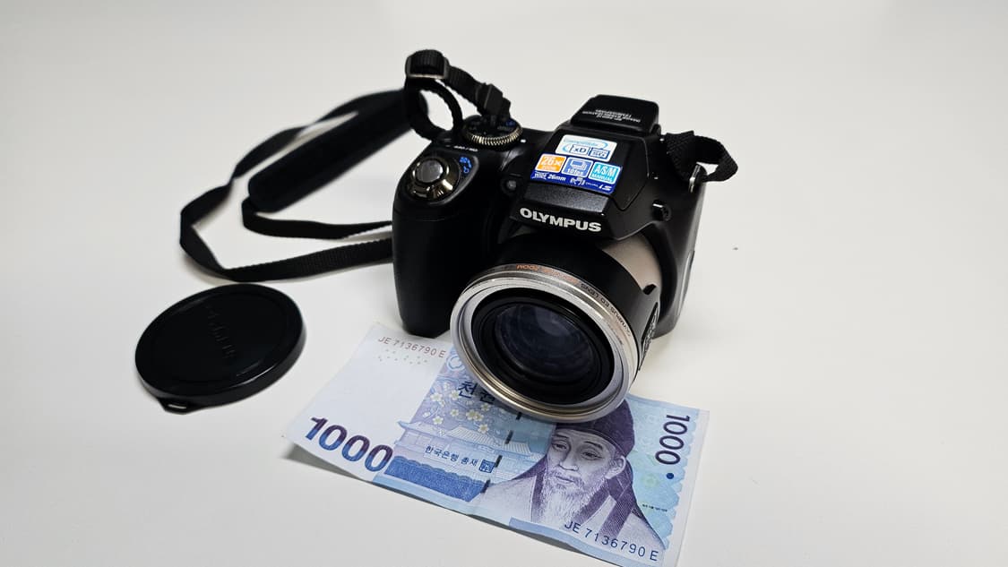 작례O 초미니 기함급 올림푸스 sp-590uz 디지털카메라 빈티지 디카 상품이미지1