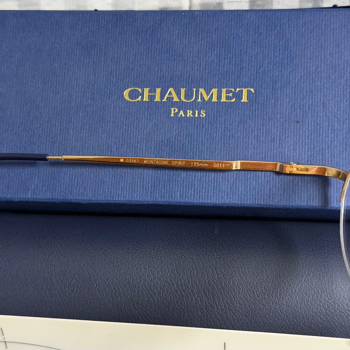 (OS) CHAUMET 쇼메 MONTAIGNE SPIRIT 쥬얼리 안경 상품이미지8