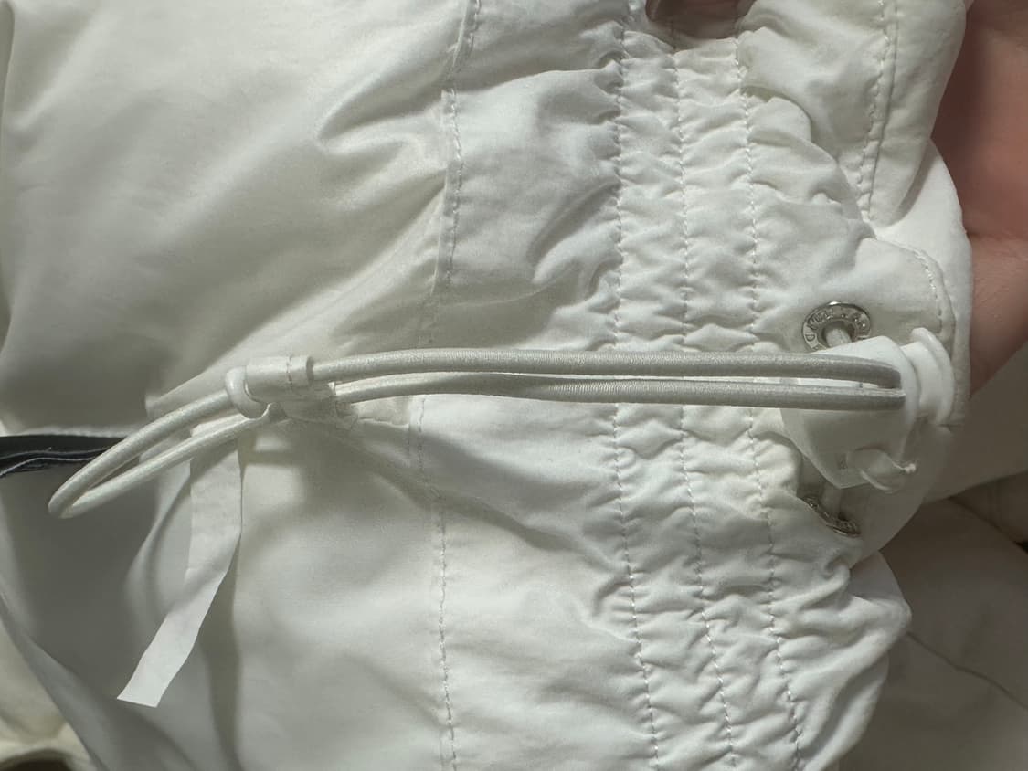 노스페이스 네오 퍼피 화이트 숏패딩 상품이미지6