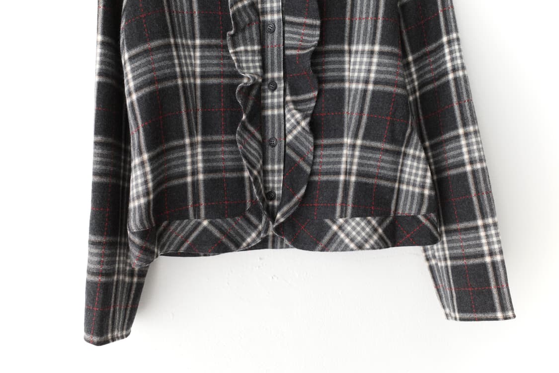 frill check jacket  상품이미지4