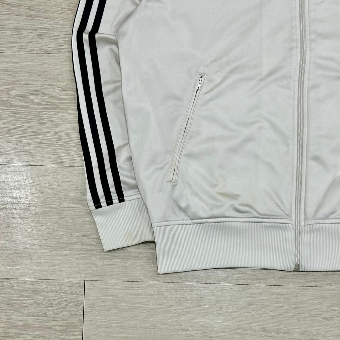 【인기】 아디다스 구형파이어버드 흰검 화이트 트랙탑 져지 115 3XL 상품이미지5